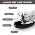 Can Opener Kitchen Stainless Steel Can Opener Manual Smooth Edge Tin Beer Jar Bottle Opener Hand Grip Supply