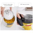 Can Opener Kitchen Stainless Steel Can Opener Manual Smooth Edge Tin Beer Jar Bottle Opener Hand Grip Supply