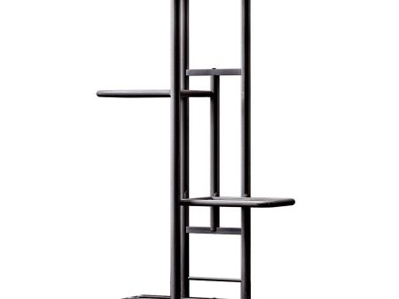 Heavy Duty 4-Tier Potted Plants Display Shelf Flower Pots Rack Potting Ladder Stand Storage Rack Supply