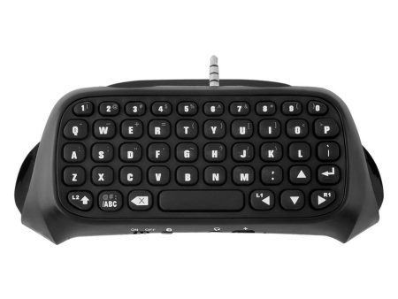 Portable 3.5mm Plug Bluetooth Keyboard Wireless Mini Keyboard for PS4 Controller on Sale