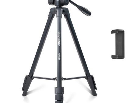 YUNTENG VCT-696 1.8m Aluminum Alloy Tripod Rotatable Multifunction DSLR Camcorder Camera Stand Holder Online Hot Sale