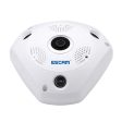 ESCAM Shark QP180 960P WiFi IP Camera 1.44mm Fisheye Lens Support VR APP Online Hot Sale