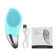 Facial Cleansing Brush Silicone Beauty Massager Electric 5 Speed Sonic Vibrating Scrubber for Deep Cleanser with IPX7 Waterproof Online Sale