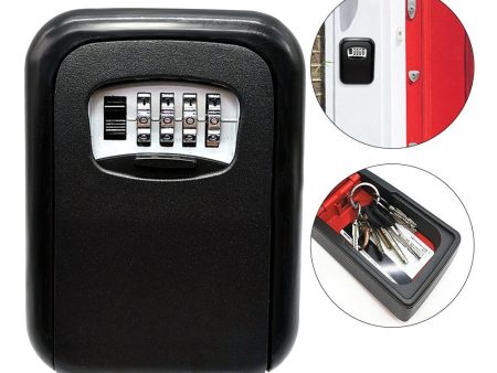 4-Digit Combination Lock Box Key Storage Lock Box Key Safe Box Security Key Holder on Sale