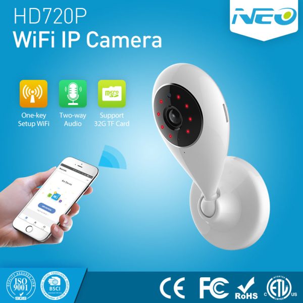 NEO WiFi Indoor IP Intelligent Wireless Mini Camera Home Security Camera Surveillance System Cheap