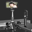 SELFIESHOW L01s Selfie Stick Tripod Extendable Bluetooth Monopod with 360 Degree Rotating Phone Clip and Remote Control Sale