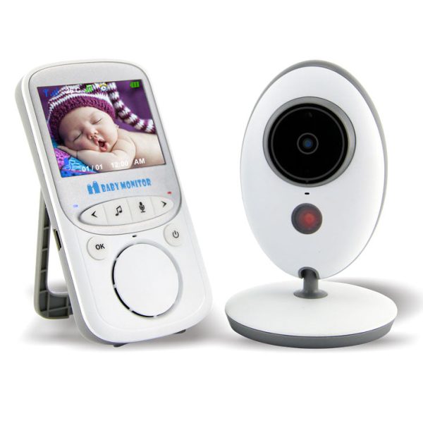 2.4-inch TFT LCD Video Baby Monitor Temperature Display with Night Vision and Two Way Voice Talk (VB605) For Sale