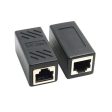 CY CA-028 CAT6 RJ45 Female to Female LAN Connector Ethernet Network Cable Extension Adapter with Shield Fashion