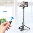 SELFIESHOW L03 Wireless Bluetooth Control Cellphone Tripod Stand Selfie Stick For Sale