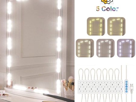 LED Vanity Mirror Light Kit Makeup Mirror Light USB Powered Dressing Table Mirror Lamp on Sale