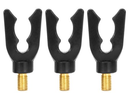 3Pcs U-Head Carp Fishing Rod Holder Butt Rests for Gripper Pod and Bank Stick Online now