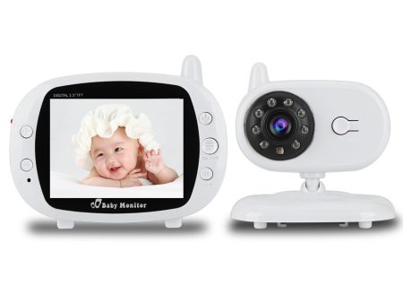 2.4G Digital Wireless 3.5 inch Color LCD Baby Monitor 5m Night Vision SP850 For Discount