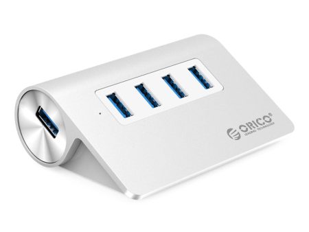 ORICO Multiple protections Plug and Play Aluminum Alloy 4 Ports USB 3.0 Hub (M3H4) Sale