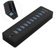 ORICO P10-U3 Super High Speed 5Gbps 10 Ports USB3.0 Hub Fashion