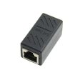 CY CA-028 CAT6 RJ45 Female to Female LAN Connector Ethernet Network Cable Extension Adapter with Shield Fashion