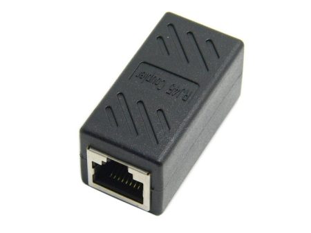 CY CA-028 CAT6 RJ45 Female to Female LAN Connector Ethernet Network Cable Extension Adapter with Shield Fashion