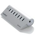 ORICO Aluminum 7 Ports USB 3.0 Hub with USB 3.0 Cable (M3H7) Online Hot Sale