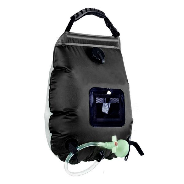 For Outdoor Camping 20L Large Capacity Portable Shower Bath Sunshine Heat Water Bag Hot on Sale