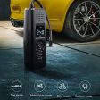 Portable Car Air Pump Intelligent Cordless Air Compressor Large-Capacity Battery 140PSI Electric Tire Inflator Power Bank with SOS Emergency Light for Car Motorcycle Bicycle Tires Balls Cheap