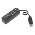 USB 3.1 Type-C to 4-Port USB 2.0 Hub Adapter (P-3101) Online Sale