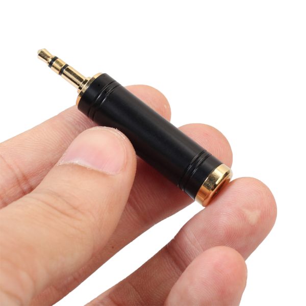 REXLIS Gold Plated 3.5mm Male to 6.35mm Female Stereo Audio Adapter Online Hot Sale